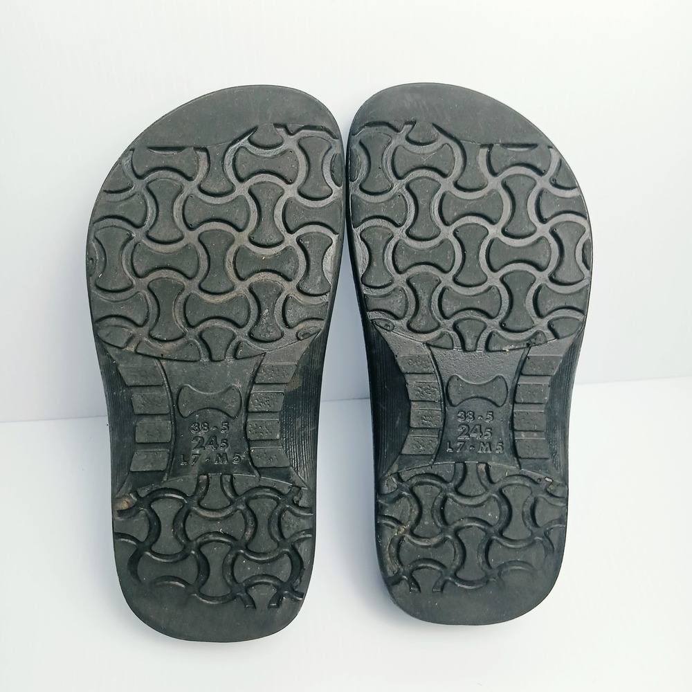 Birkenstock Super Birki Black Clogs Professional Work Shoes Womens 7 Mens 5 38 - Picture 11 of 15